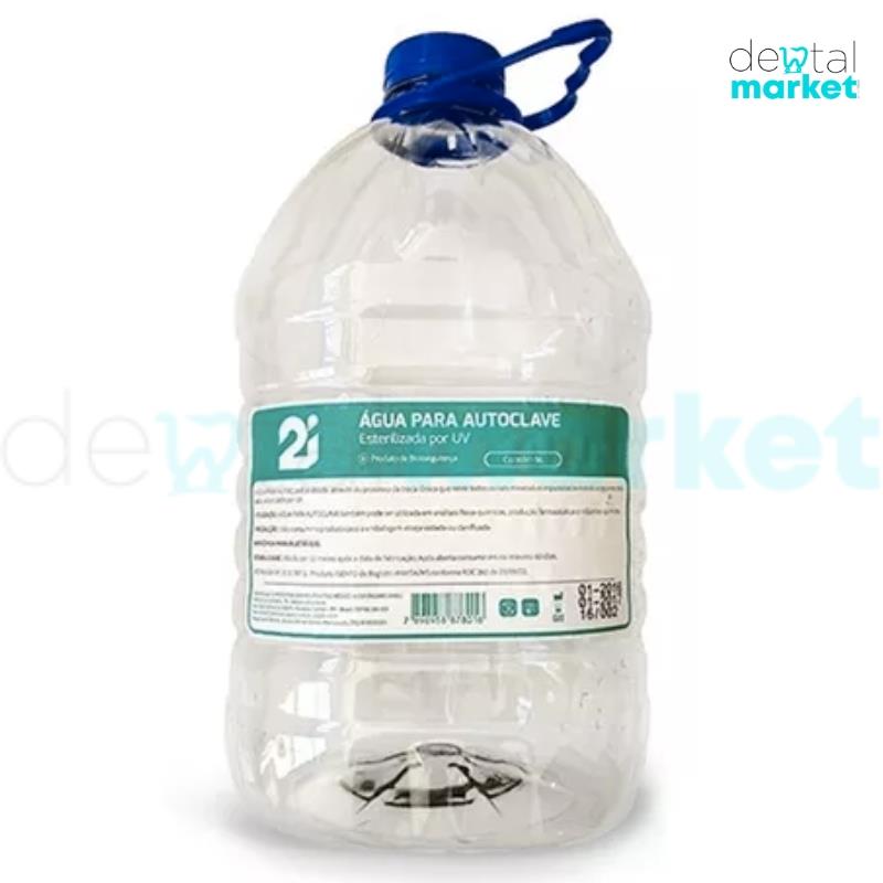 Água Destilada para Autoclave 5L - 2i