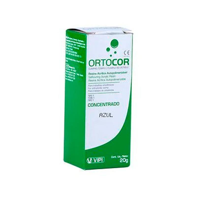 Acrilico Ortocor 20gr Verde Concentrado - Vipi