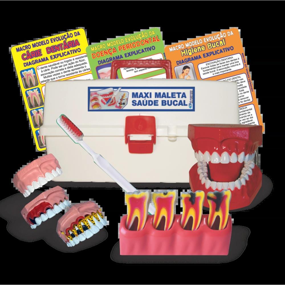 Kit Maxi Maleta Saude Bucal D Express