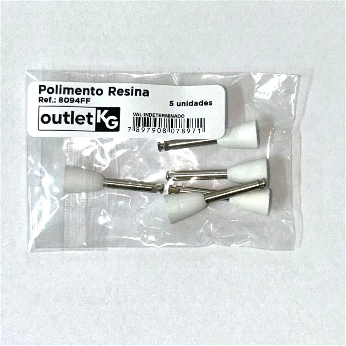 Kit de Polimento de Resina Taça 5 Unidades - KG Sorensen
