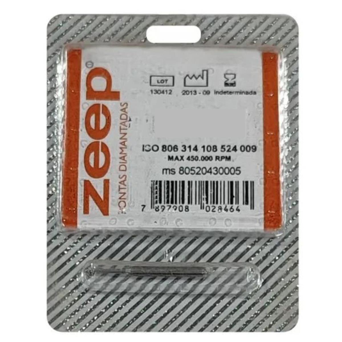 25 Brocas Diamantadas FG Zeep 2135FF - KGS