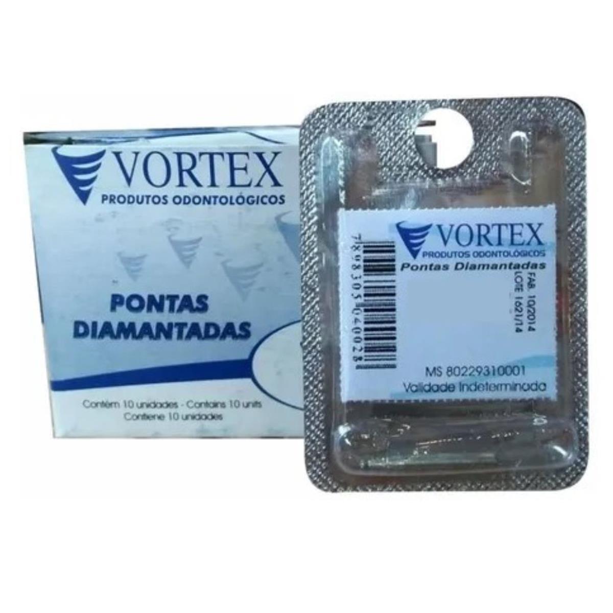 25 Brocas Diamantadas FG V 3227 - Vortex